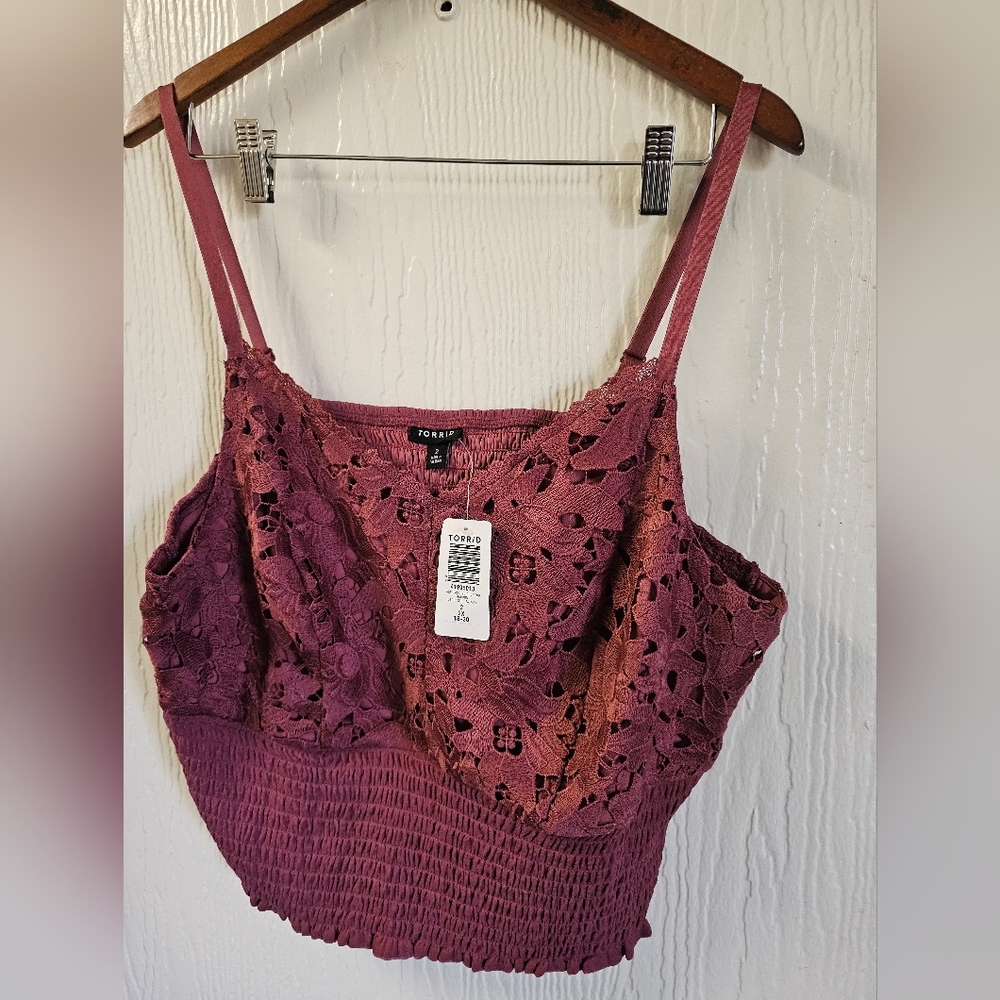 Torrid Mauve Tank Top